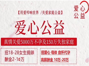 弋江捐卵助孕生子 爱心志愿者招募